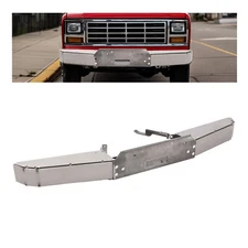Raw Anti-Rust Oil Front Bumper Assembly For Ford Bronco F150 F250 F350 80-86