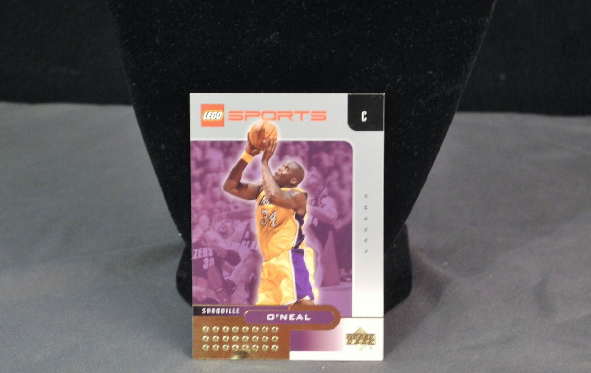 Shaquille O'Neal 2003 Upper Deck Lego GOLD - LAKERS Card #4 | eBay
