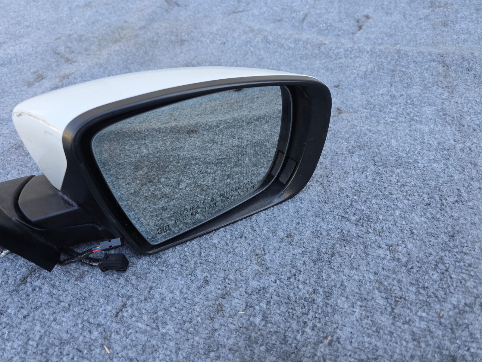 RIGHT SIDE DOOR MIRROR ASSEMBLY W/AUTO FOLD OEM 14-19 MASERATI GHIBLI S Q4