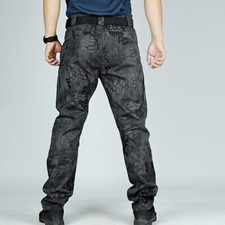 Mens Cargo Combat Work Tactical Trousers Work Casual Wear Pants Waist 32-46 UK