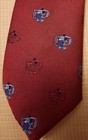 VINTAGE MICKEY MOUSE BALANCINE RED AVIATION TIE DISNEY MADE IN USA — photo 8