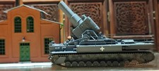 1/87 H0 Militär WWII WW2 Deutsche Karl 600mm Selbstfahrende Artillerie bemalt