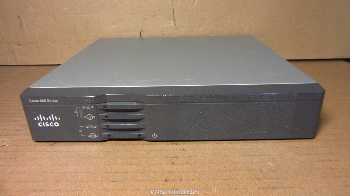その他 Cisco 867VAE wired router Ethernet LAN Black Cisco 867VAE - router - DSL modem - desktop rack-mountable