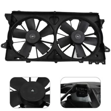 PICKOOR Radiator Condenser Cooling Fan Assembly For 2010-2014 Ford F-150