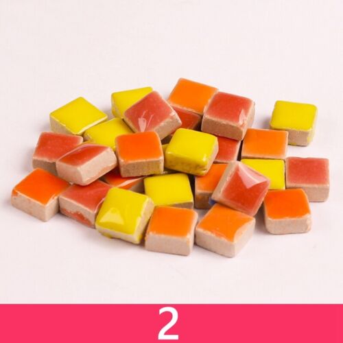 1cm 200g Carré Céramique Mosaïque Tuiles Main Matériaux DIY Mural Art Décoration - Afbeelding 6 van 50