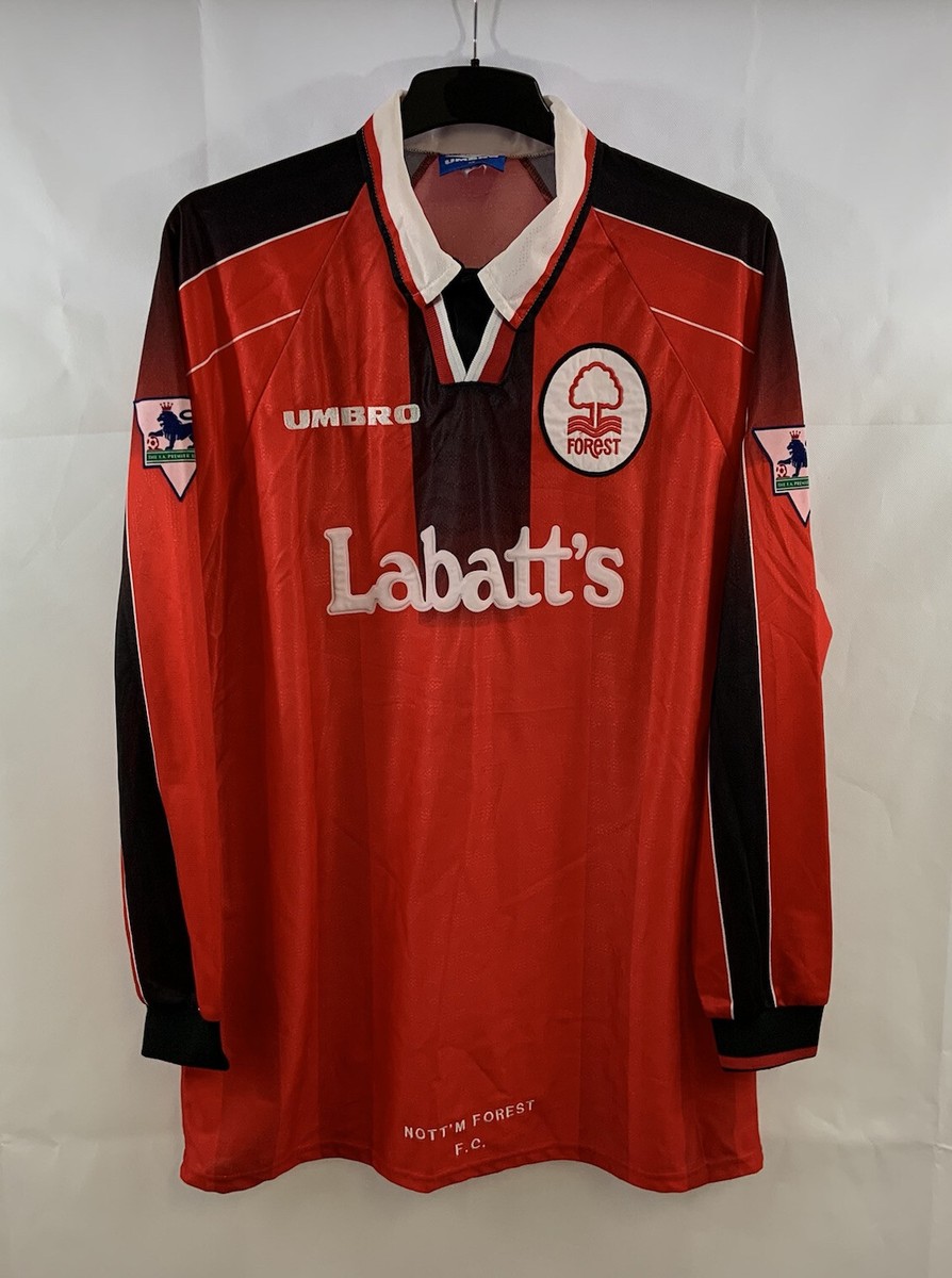 Nottingham Forest Matchworn Allen 17 L/S Home Shirt 1996/97 (XL