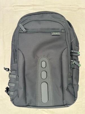New! Targus Spruce EcoSmart 27L Laptop Backpack- Black, Checkpoint-Friendly