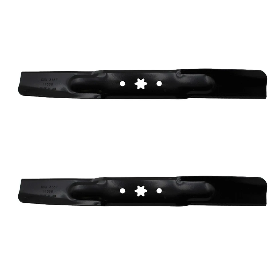 42" Rotary Copperhead Heavy Duty Lawnmower Blade Set for Troy Bilt 942-04038 - Image 2 of 4