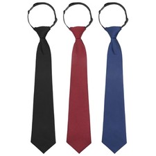 Womens Tie, Black Ties for Women, Ajustable School Uniform Ties for Girls Boy...