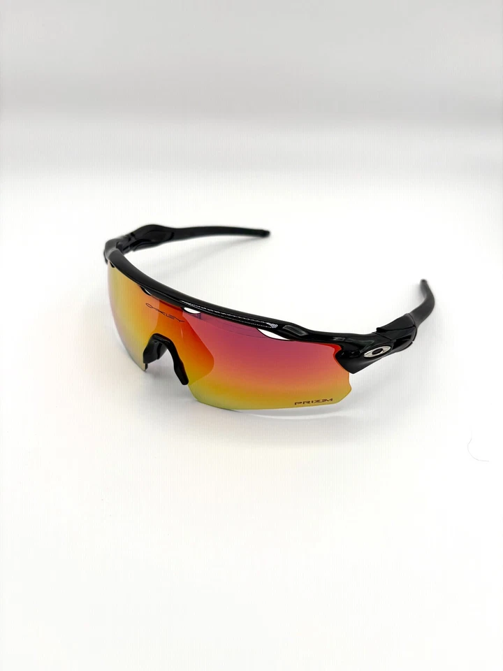NUEVO marco negro pulido Oakley RADAR EV PATH OO9208 con lente Prizm Red. ¡DE MODA! Foto 3 de 4