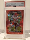 2021 Panini Prizm - Patrick Mahomes II #190 Red Ice Prizm PSA 9