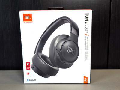 JBL Tune 720BT Wireless Bluetooth Headphones -Pure Bass Sound New! Sealed!