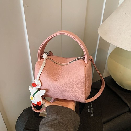 with Pendant Boston Crossbody Bag Luxury Women Clutch Purse Girls - Picture 9 of 17