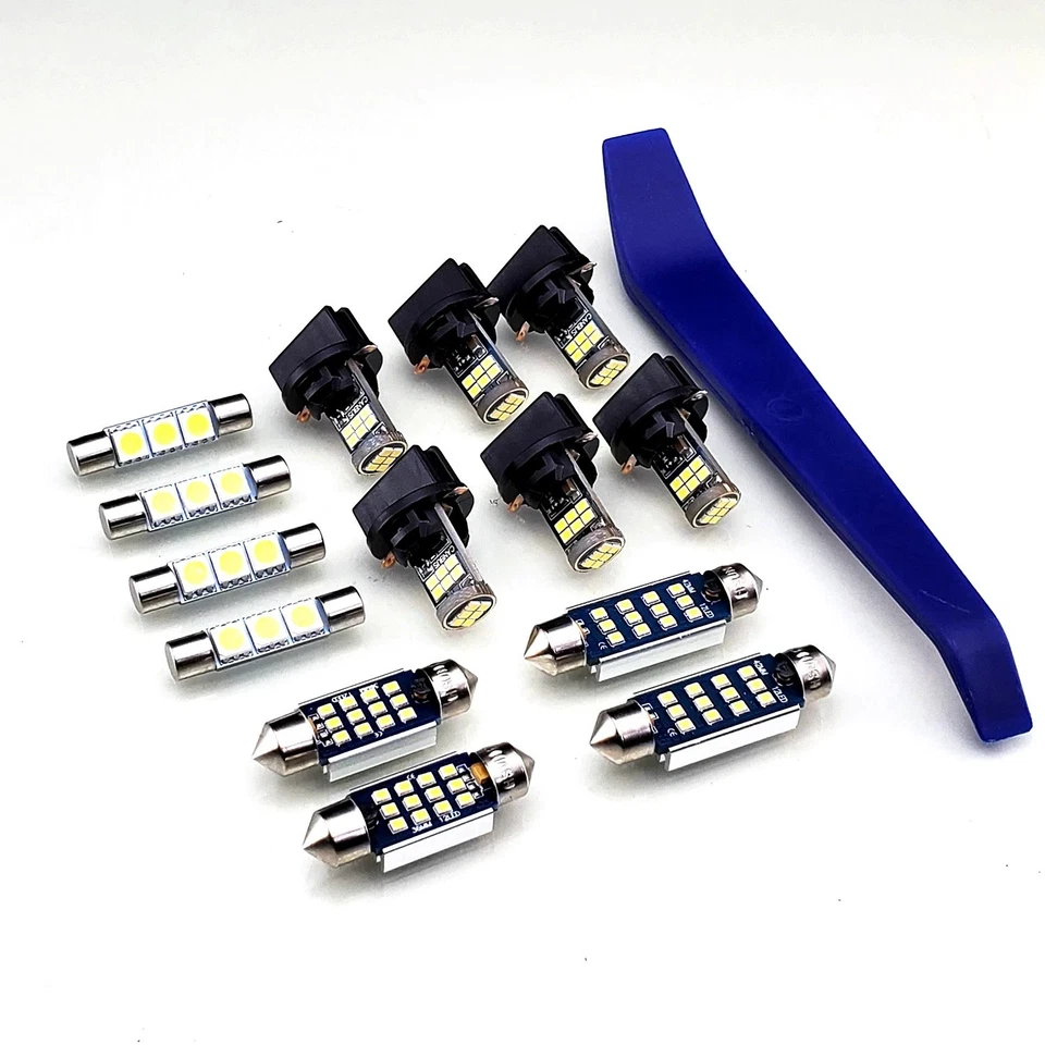 LED interior light bulb set for TESLA Roadster Roadster 2006–2012, 12 pcs kit - Image 4 of 4