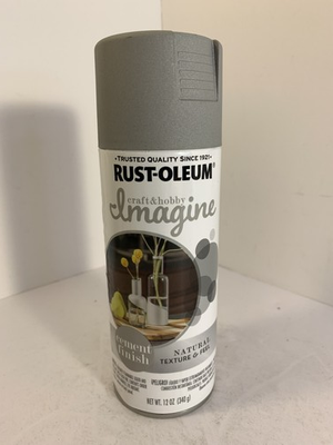 #ad #ad Rust Oleum Imagine Cement Finish Spray Paint 12oz Natural Texture Gray Craft $22.95