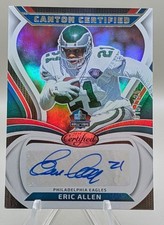 2025 Panini Certified - Canton Certified Signatures Eric Allen #CAN-EAL /125