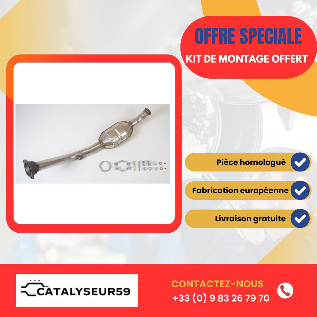 Catalyseur Citroen Xsara 1.8 Essence pour remplacement de pièce usée sur modèles 1998-1999