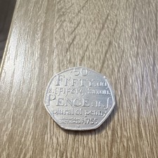 50p 2005 Elizabeth II Johnson