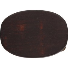 New Exotic Hardwood Wood Mcm Hippie Boho Hippy Cool 70s NOS Vintage Belt Buckle