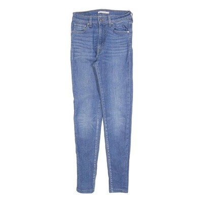 LEVI'S Damen Slim Blue Denim Slim Jeans W26 L30 Stretch Comfort Freizeit