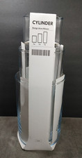 Brand New IKEA 3 Clear Cylinder Vases Design by ANNE NILSSON 12588