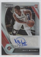 2021-22 Panini Prizm Draft Picks Silver Matt Mitchell #DP-MMI Auto 0r2f