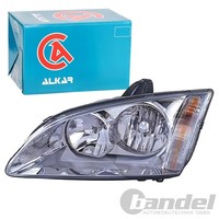 Alkar H1 H7 Scheinwerfer Ohne LWR Chrom Links Passend FüR Ford Focus | 2755400