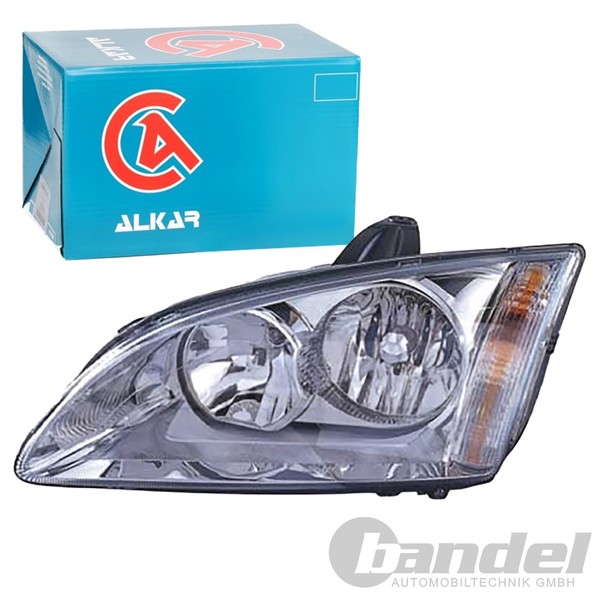 Alkar H1 H7 Scheinwerfer Ohne LWR Chrom Links Passend FüR Ford Focus | 2755400-image