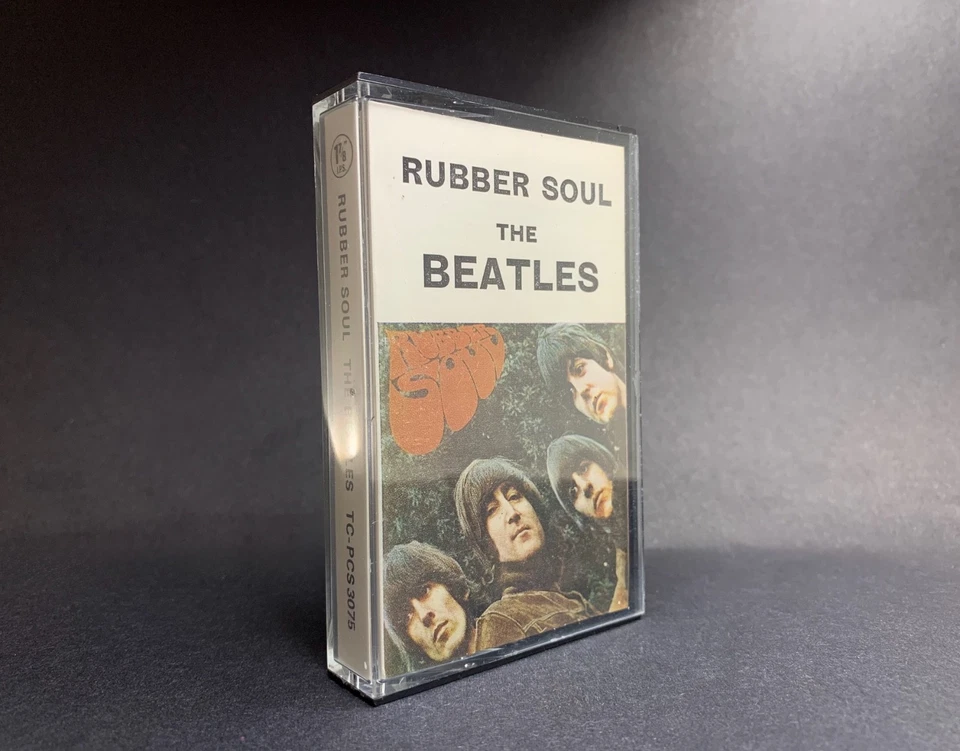 The Beatles RUBBER SOUL Cassette TC-PCS3075 **UK 1ST ISSUE 1970** GREEN LABELS - Image 2 of 4