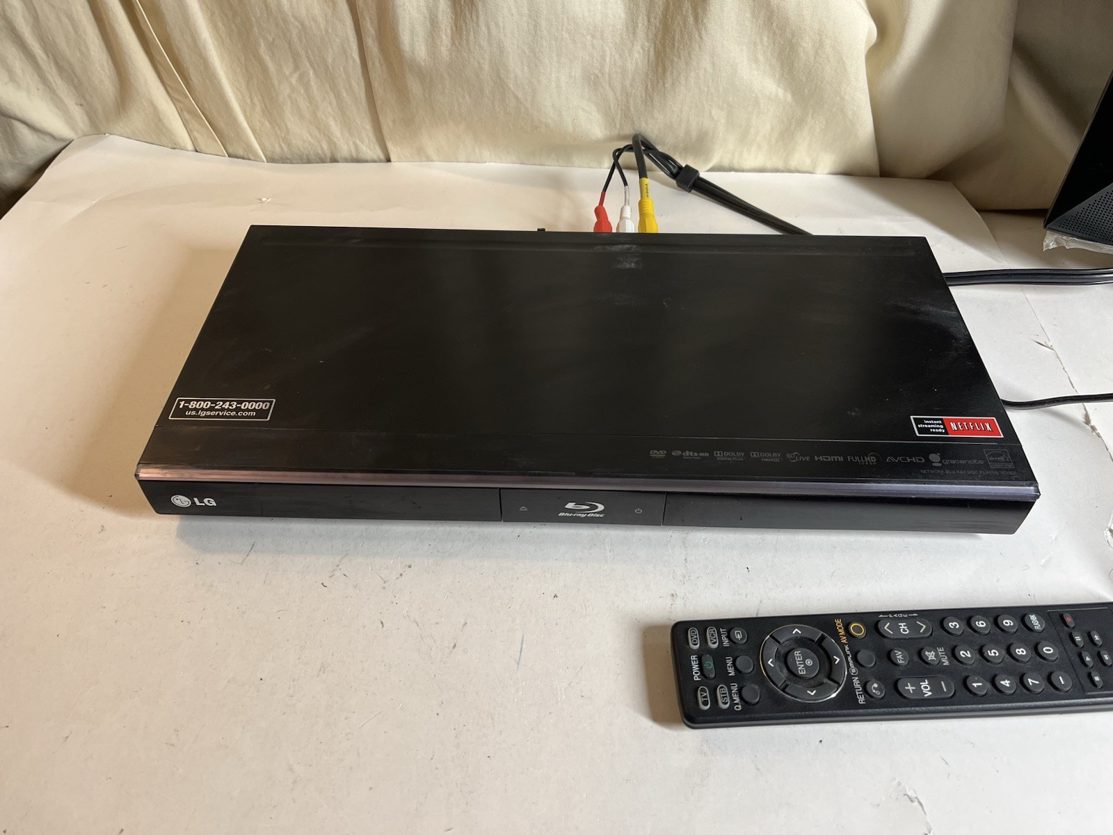 Model Bd550 Wifi Netflix With Remote - Tested Working