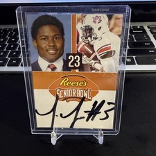 Jonathan Jones Auburn Tigers 2016 Senior Bowl Card Football NCAA Auto