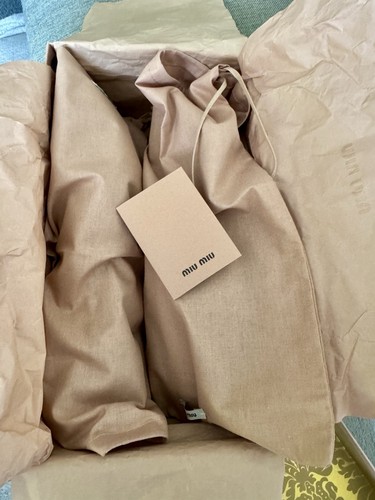 Miu Miu Denim Schuhe Gr.38,5, Nur 1x Kurz Getragen, NP €400.-. - Bild 11 von 13