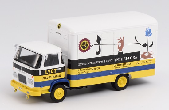 Hotchkiss DH60 miniature Eligor Mâcon, véhicule publicitaire de collection 1/43 pour vitrine