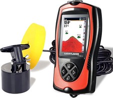 Portable Handheld Fish Finder Sonar Depth Finder Sensor Transducer Boat Kayak