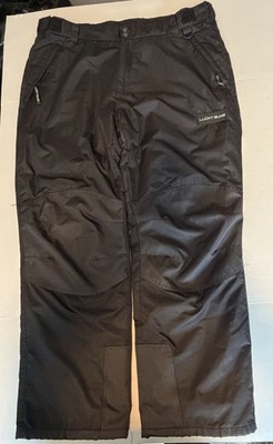 Lucky Bums Black Snowboard Ski Pants Size XXL 2XL Adult Mens
