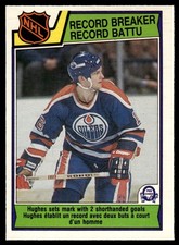 1983-84 O-Pee-Chee Pat Hughes Edmonton Oilers #213