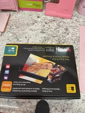 Kodak P811PU Personal Photo Scanner RED w/ 4GB SD Card P811