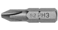 HÖGert Technik HT1S303 Schraubendreherbit Phillips PH3 25 Mm S2 Stahl Brandneu