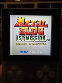 Neo Geo Pocket Color games Metal Slug 1st Misson Dark Arms Samurai Shodown! 2
