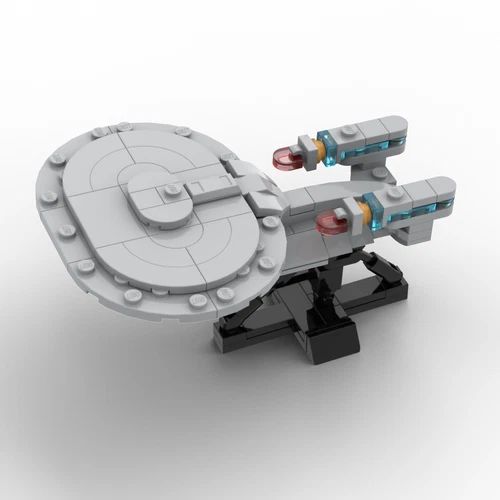 LEGO Star Trek MOC Set - Micro Enterprise NCC-1701-D - New Never Assembled