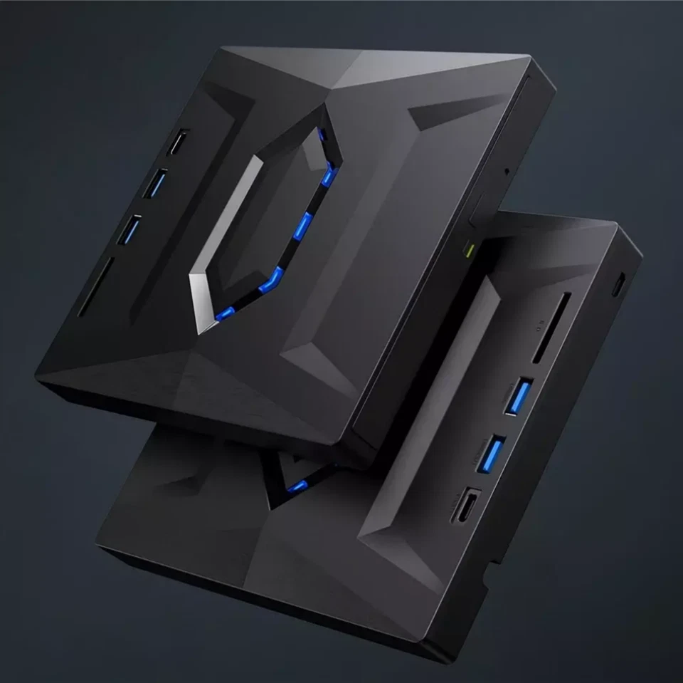 Unidad externa de CD/DVD para portátiles, grabadora USB 3.0 reproductor de grabadora para Windows 11 10 Foto 4 de 4