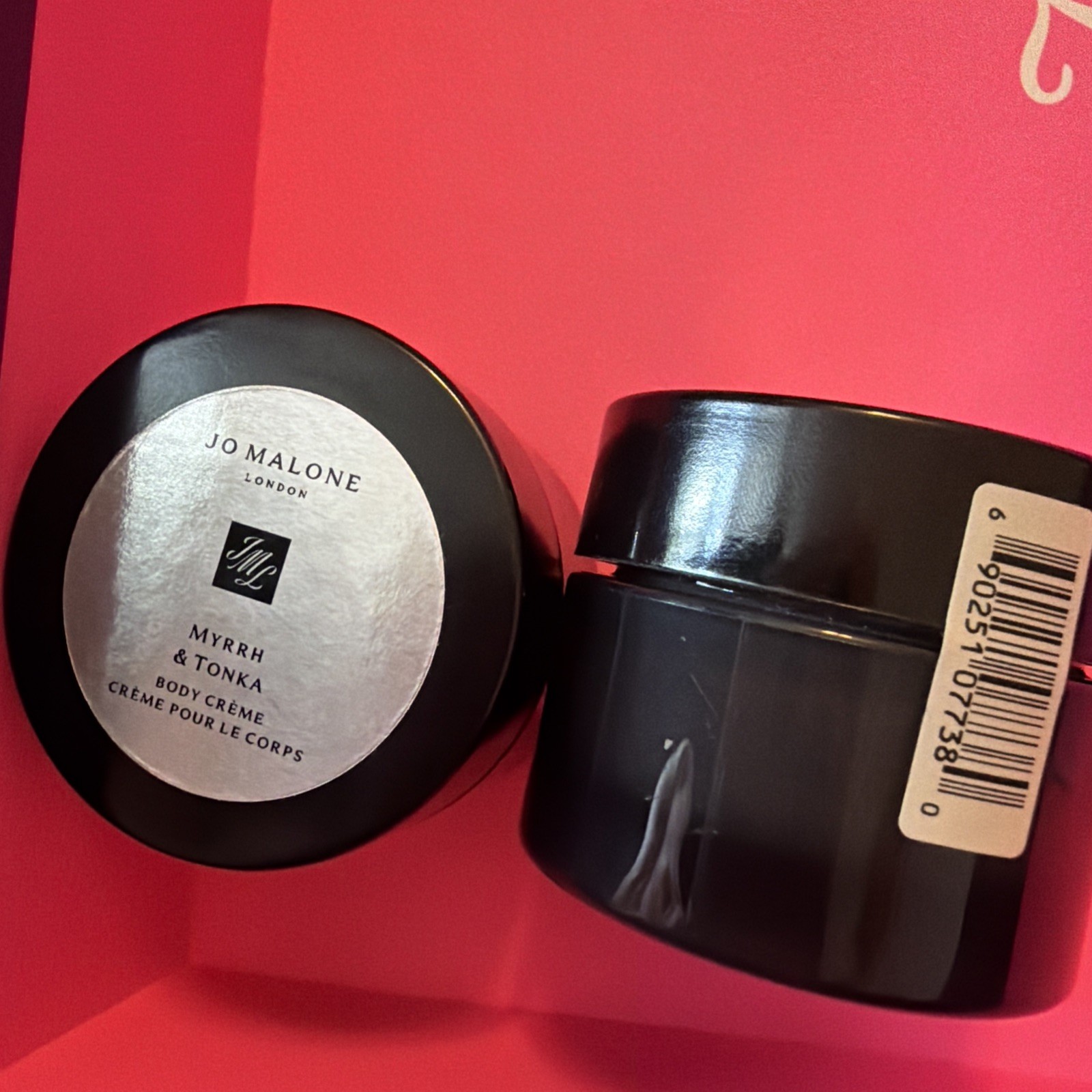 Jo Malone MYRRH & TONKA Body Cream Travel Size 15ml X 2 = 30ml