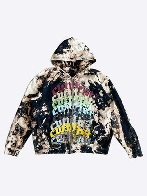 Chrome Hearts CVTVLIST Black Bleached Horseshoe Logo Hoodie | eBay