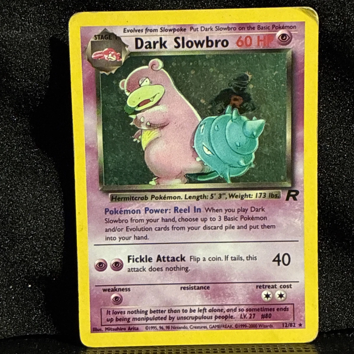 Dark Slowbro Pokémon TCG Cards for sale | eBay