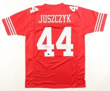 KYLE JUSZCZYK SIGNED AUTOGRAPHED SAN FRANCISCO 49ERS  CUSTOM JERSEY BECKETT COA
