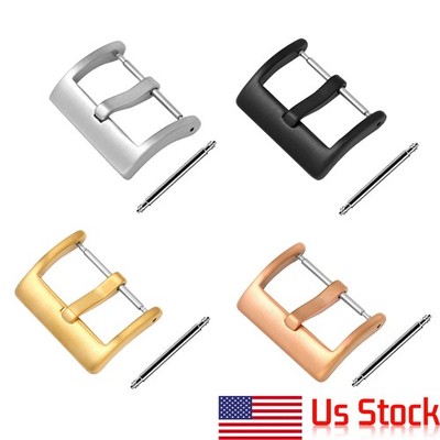 New 304L Stainless Steel Tang Buckle For Watch Strap Band 16mm 18mm 20mm 22mm