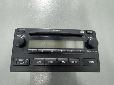 Toyota 86120-02400 Factory OEM AM/FM CD Player Radio Head Unit A51816
