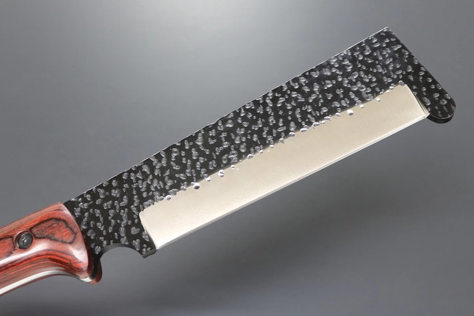 Cuchillo de campo Kanetsune Seki Japón KB-165 Reazen-Tou 150 mm Camp Machete Foto 3 de 4