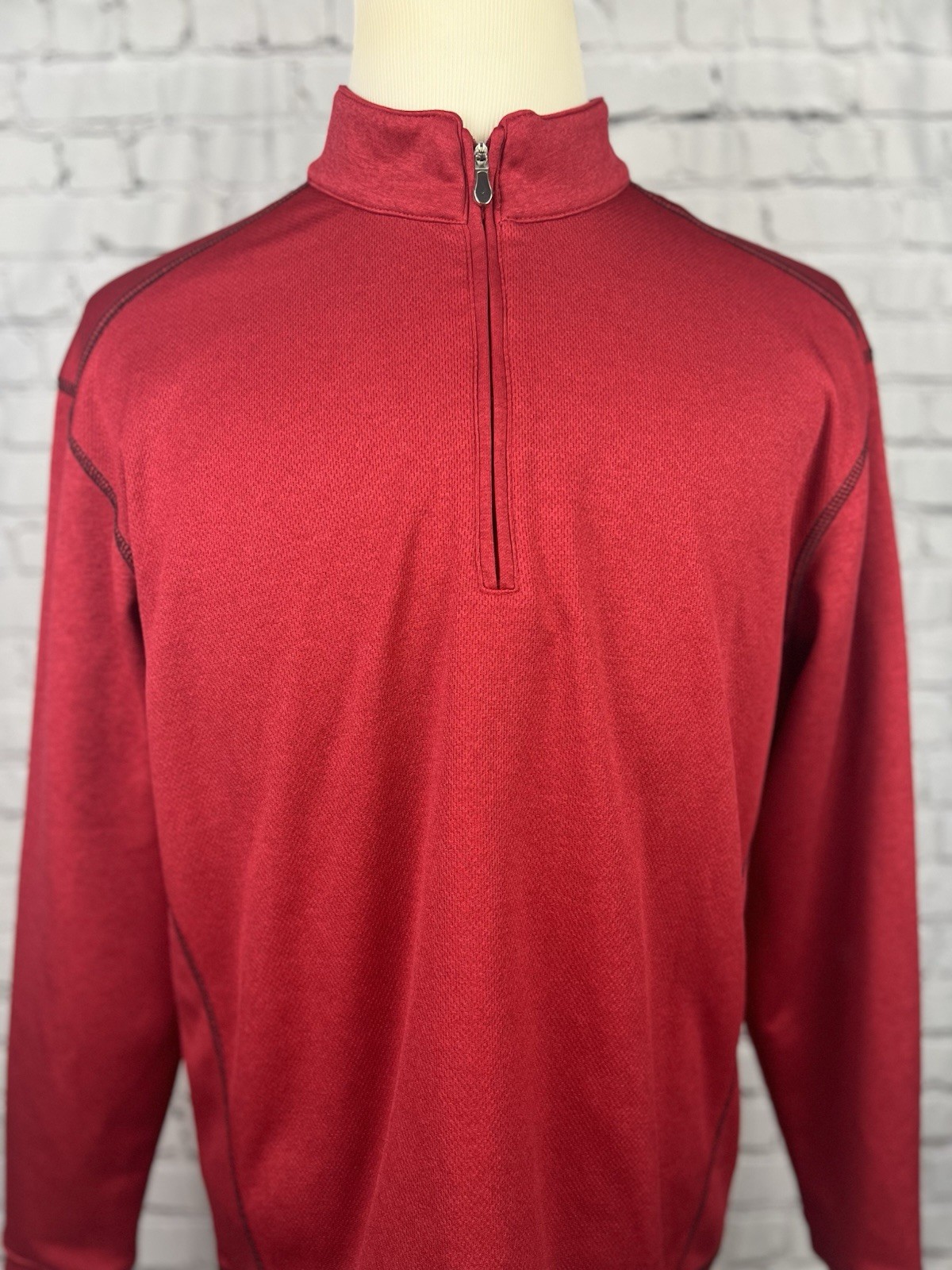 Pebble Beach Performance Quarter Zip Jacket Men M… - image 2