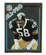1982 Topps Football Sticker Jack Lambert All Pro #143 Steelers